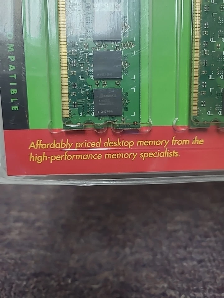 Corsair 2GB Memory Module Kit DDR2 DIMM 240 Pin Laptop RAM  SEALED Ships FREE  - Image 4 of 4