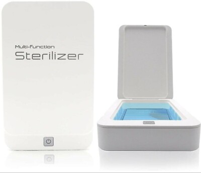 UV LED Sterilizing Box Sanitize Disinfector Cleaner Multifunction Portable UV St