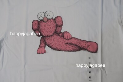 UNIQLO 2023 Men KAWS x UNIQLO UT Graphic Tee White x Pink