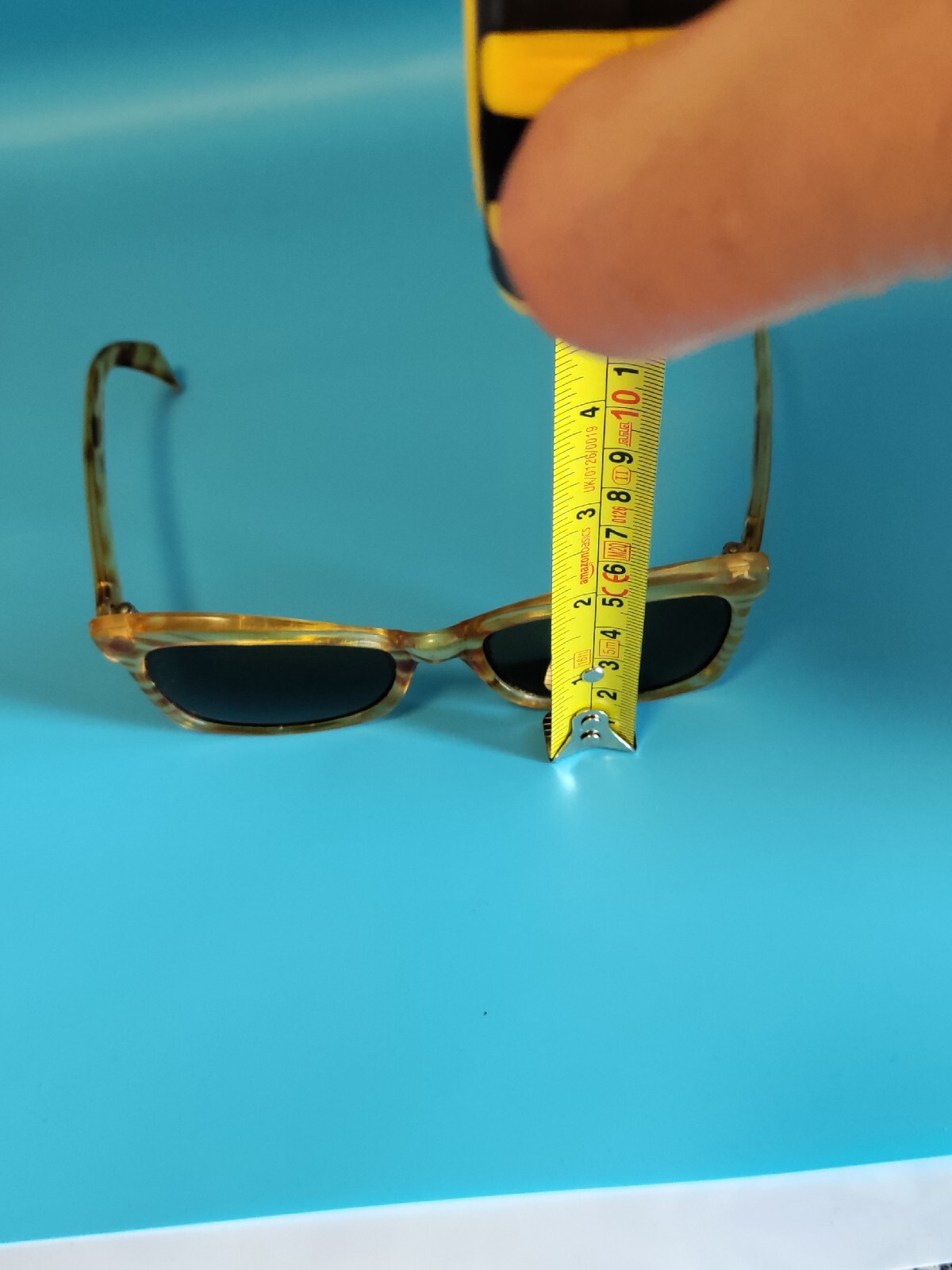 OCCHIALI DA SOLE VINTAGE ANNI 40 RETTANGOLARI IN … - image 5