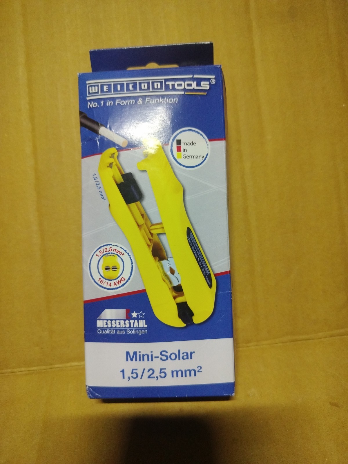 Weicon Mini-Solar 1.5/2.5 mm². Stripper. Brand New Boxed Tool.