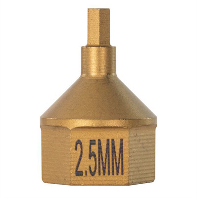  Mayhew 2.5 MM Metric Hex Dual Drive Bit, 7/16'' Drive 16132