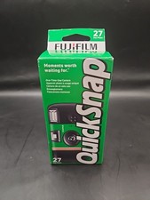BRAND NEW Fujifilm QuickSnap 400 Flash Disposable Camera 27 Exp NEW 01/28