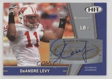 2009 SAGE Hit Auto Silver DeAndre Levy #A103 Rookie Auto RC