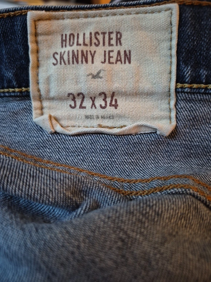 状况良好 Hollister 紧身牛仔裤 32 X 34 码 — 第 3/3 张图片