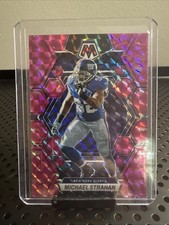 2023 Panini Mosaic - Michael Strahan #182 Camo Pink Mosaic Prizm