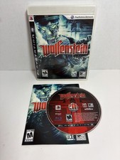 Wolfenstein PlayStation 3 Video Game Multiplayer Shooter - Complete - Tested