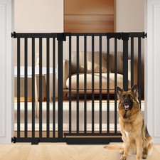 41" Extra Tall Baby Gate for Big Dog No Jumping Over, 46-54.7" Wide Pet Safet...