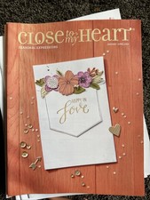 Close to My Heart CTMH Idea Book  Catalog January April 2016 NEW Scrapbook Card