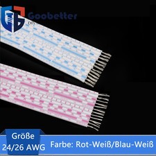 2468 Flachband Kabel 24AWG 26AWG Verzinnter Kupferdraht 6P 7P 8P 9P 10P 12P