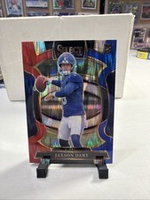 2025 Panini Select - Concourse Jaxson Dart #93 Red & Blue Shock Prizm (RC)