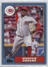 2022 Topps Update 1987 Topps Baseball Blue Hunter Greene #87TBU-2 5p9