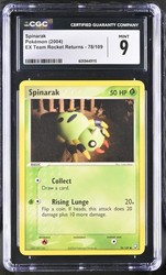 Spinarak 78/109 EX Team Rocket Returns Reverse Holo