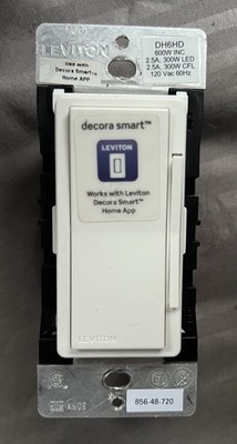 Leviton DH6HD-1BZ Decora Smart Switch w/ HomeKit Technology 600w 3-Way Dimmer