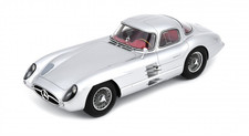 SCHUCO,1955 MERCEDES-BENZ 300 SLR Uhlenhaut Coupé silver, 1/18, SCH18U00069