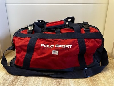 Polo Sport Ralph Lauren Reisetasche / Weekender   rot/blau