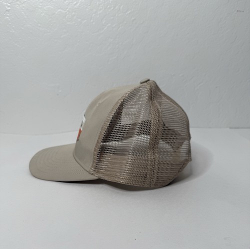 YETI Coastal Camper Trucker Hat Cap Bus Van Snapback Rare Retired Tan Unisex - Picture 3 of 13