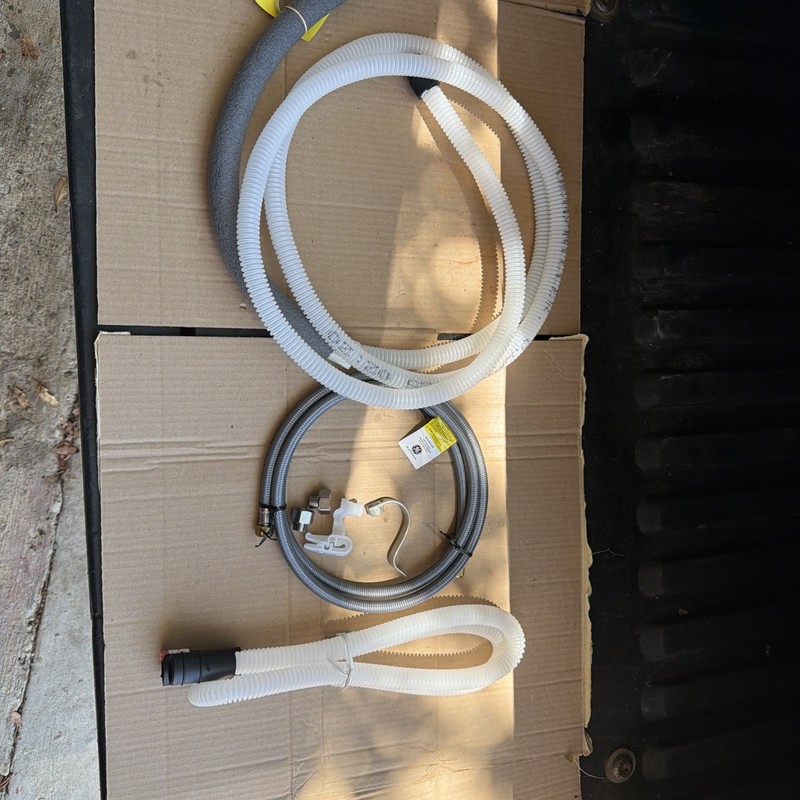 GE Profile New Install Service Kit Hoses & Water Line For Dishwasher See Photos