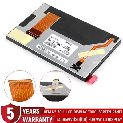 6.5'' LA065WV1-SD01 (SD)(01) Panel LCD Display Screen Replacement Für LG Display