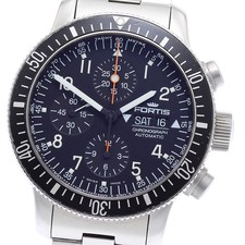 Orologio Uomo Automatico FORTIS 638.22.141 Cronografo Data Giorno Quadrante Nero_888335