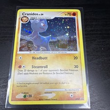 Cranidos DP07 Holofoil Diamond and Pearl Promo NM Pokemon Card GALAXY SWIRL 🍭 on eBay