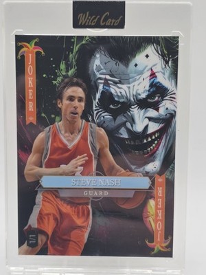 2025 Wild Card Multi Jokers Wild Joker 1/1 - Steve Nash Phoenix Suns