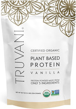 Vegan Pea Protein Powder  Vanilla  20G Organic Plant Based Protein  18 Servi