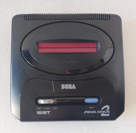 SEGA Mega Drive 2 Mega CD 2 console.Operation not confirmed.