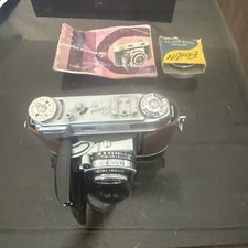 Kodak Retina IIIc 35mm Rangefinder Camera Xenon 50mm f/2 Case Manual Germany
