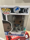 BARRY SANDERS Funko POP! NFL Legends Vinyl Figure #81 New in BOX