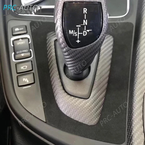 Matte Real Carbon Fiber Interior Trim Set LHD For BMW F30 F31 F32 F36 M3 F80 - Picture 9 of 12