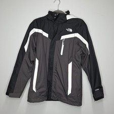 The North Face Triclimate TnT Black / TNT White Youth Jacket SZ 18 -20 2 Zips