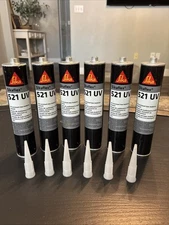 Sikaflex 521 White UV Resistant Low Modulus Sealant 6 Pack Exp 04/2025