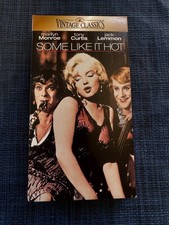 Some Like It Hot VHS, 1997, Vintage Classics 