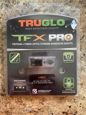 Truglo TFX Pro Day/Night Sight Set H&K 45 VP9 VP40 P30 P30SK P30L Fiber Optic