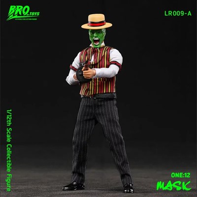 THE MASK Jim Carrey Movie Figure + Complete Accessories 15cm 1/12 2 Versions