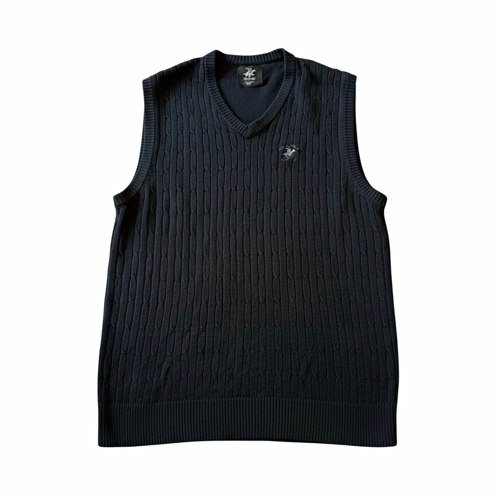 Vest Black Sweaters for Men for sale | eBay