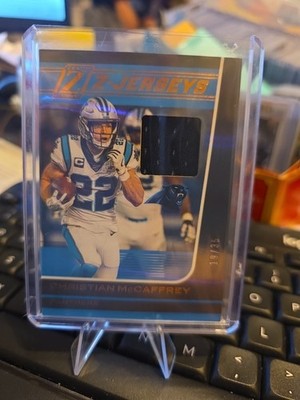 Panini Zenith Football Christian McCaffrey /35 Z-Jerseys SSP Prizm