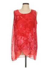 H By Halston Women Red Cocktail Dress L