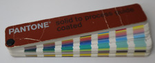 Pantone Solid to Process Color Guide Coated CMYK Conversion Used Interior Clean