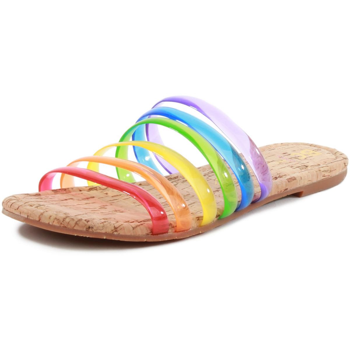 BC Footwear Womens For You II Beige Flat Sandals Shoes 9 Medium BM BHFO 4151 3490₽