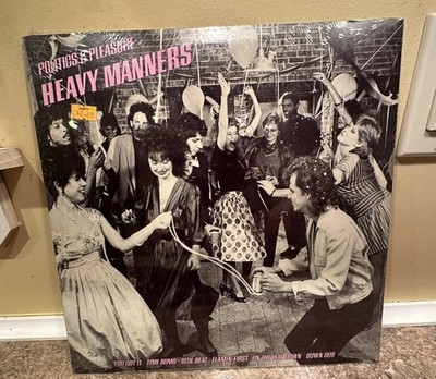 Heavy Manners- Politics And Pleasure Vinyl LP (Disturbing Records) (1982) NEW!!!