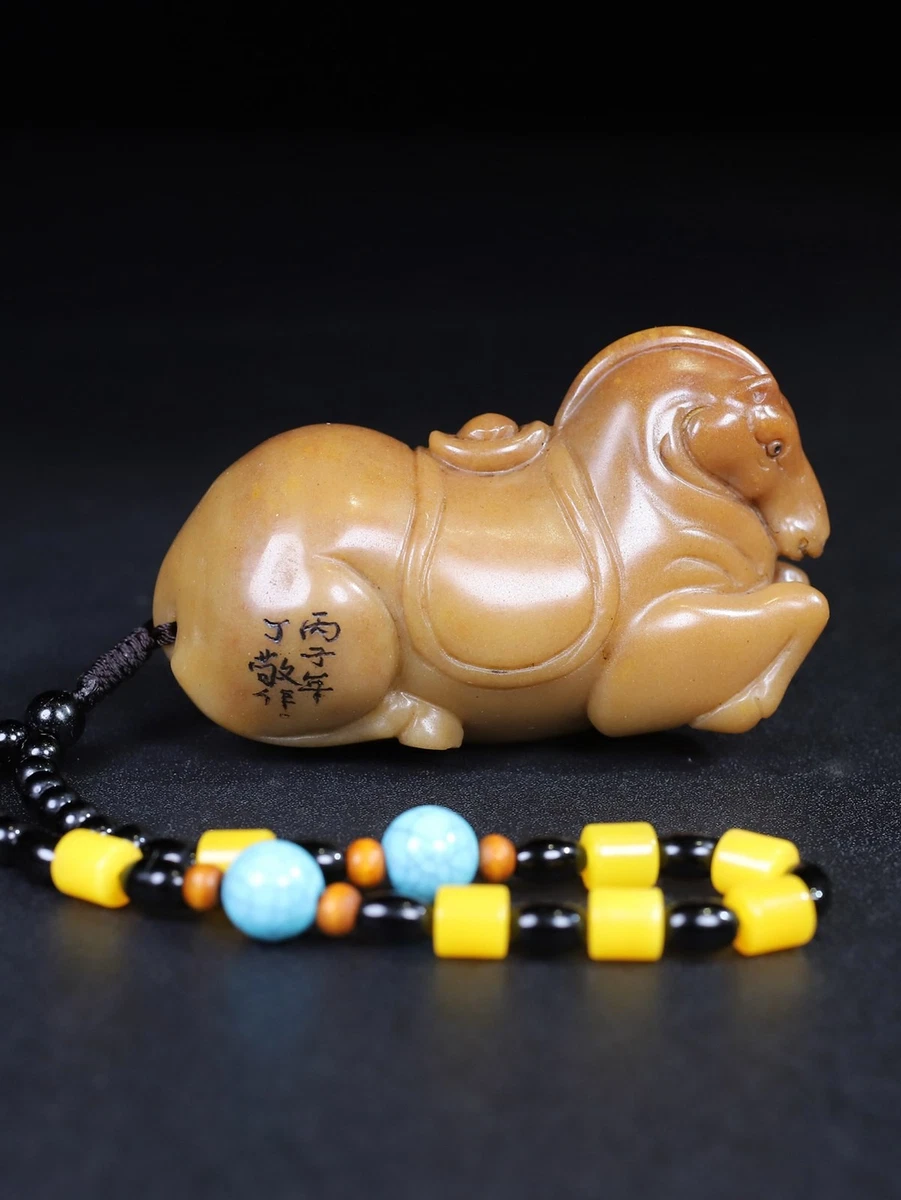 马寿山石主中国风雕像、雕像| eBay