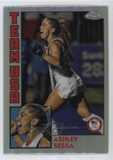 2024 Topps Chrome US Olympic & Paralympic Team and Hopefuls Ashley Sessa 02l5