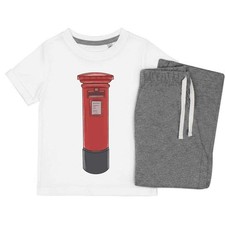 Kinder Nachtwäsche-/Pyjama-Set "Briefkasten" (KP027668)