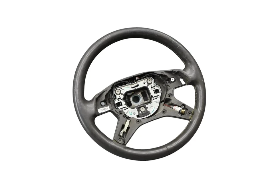 13-16 Mercedes-Benz X166 GL450 Steering Wheel Leather Black 1664609103 Oem Foto 4 de 4