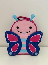 Skip Hop Zoo Butterfly Lunch Bag | Insulated Kids Cool Bag | Back To School
