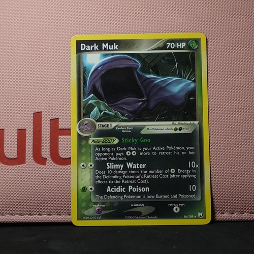 Dark Muk 16/109 Rare Team Rocket Returns Pokemon Near Mint