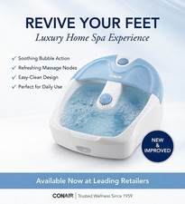 Foot Spa with Heat  Bubbles