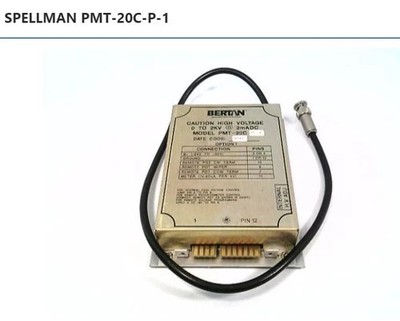 Bertan Adjustable High Voltage Power Supply PMT-20-CP-1 2kV @2mA Photomultiplier
